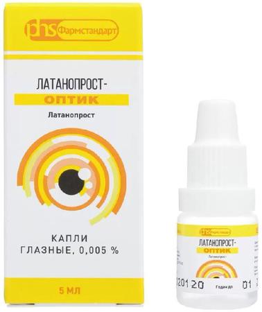 Фото Латанопрост-Оптик, капли глазные 0.005%, 2.5 мл