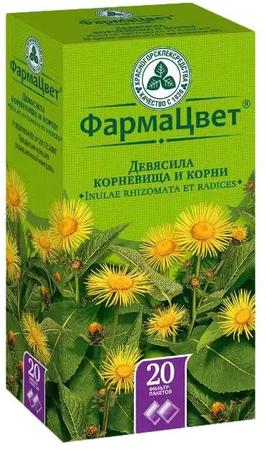 Фото Девясил, корневища с корнями, пакетики 1.5 г, 20 шт