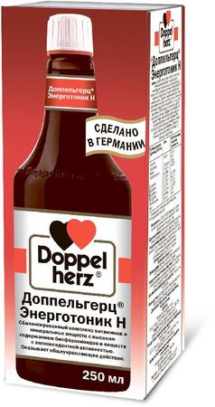 Фото Доппельгерц Энерготоник Н, эликсир, 250 мл