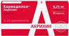 Фото Карведилол-Акрихин, таблетки 6.25 мг, 30 шт.