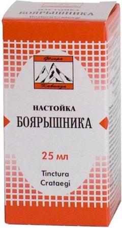 Фото Боярышник настойка, 25 мл