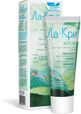 Фото Ла-Кри, крем для чувствительной кожи, 30 г Фото Ла-Кри, крем для чувствительной кожи, 30 г