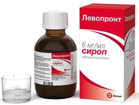 Фото Левопронт, сироп 6 мг/мл, 120 мл