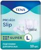 Фото Тена ПроСкин Слип Супер, подгузники для взрослых (L), 10 шт.