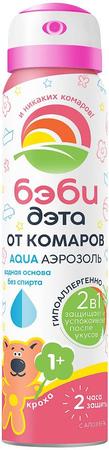 Фото Бэби Дэта Детский Аква спрей репелент 2 в 1 100 мл х1