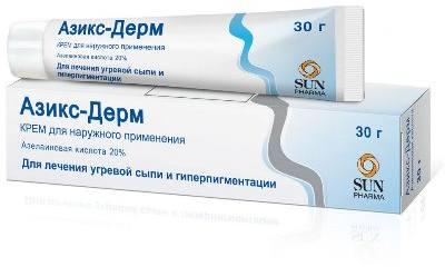 Фото Азикс-Дерм, крем 20%, 30 г