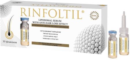 Фото Ринфолтил, липосомальная сыворотка против выпадения волос (для любого типа выпадения волос), ампулы 160 мг, 30 шт.