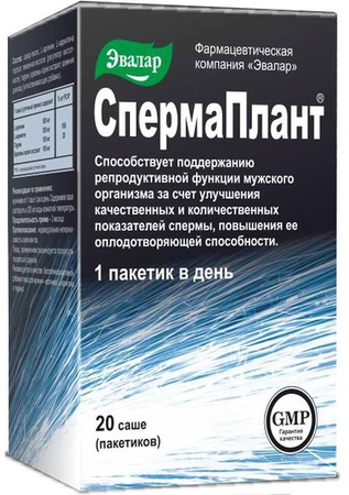 Фото Спермаплант, саше 3.5 г, 20 шт.