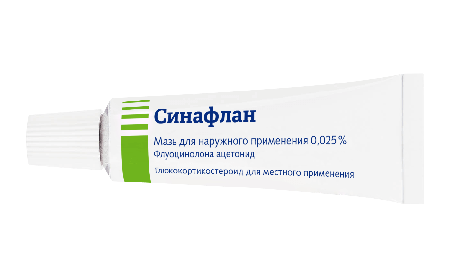 Фото Синафлан, мазь 0.025% (Нижфарм), 10 г