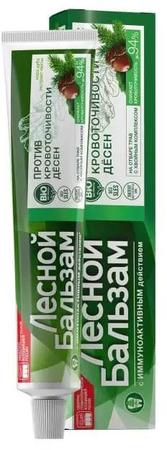 Фото Лесной бальзам, зубная паста при кровоточивости десен (дуб/пихта), 75 мл