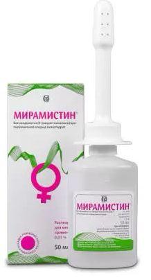 Фото Мирамистин, раствор для местного применения 0.01% (с урологическим аппликатором), 50 мл