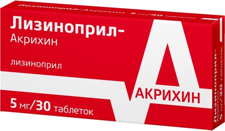 Фото Lisinopril-Akrihin