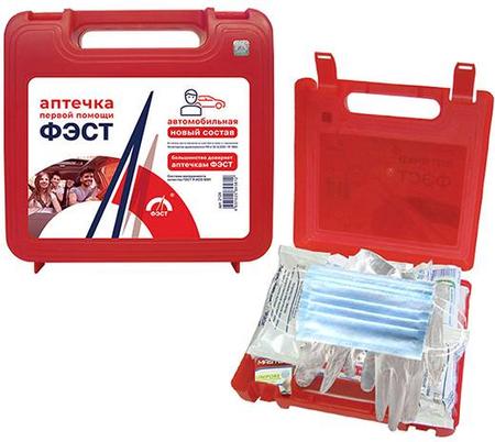 Фото Фэст, автомобильная аптечка первой помощи (приказ 1080н)