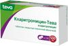 Фото Кларитромицин-Тева, таблетки покрыт. плен. об. 500 мг, 14 шт.