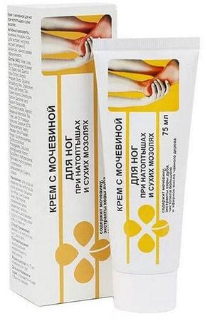 Фото Крем для ног при натоптышах и сухих мозолях (с мочевиной), 75 мл