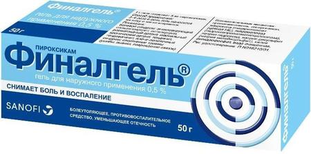 Фото Финалгель, гель 0.5%, 50 г