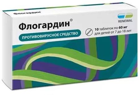 Фото Флогардин, таблетки покрыт. плен. об. 60 мг, 10 шт.