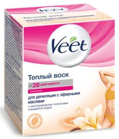 Фото Veet, воск теплый для депиляции с эфирными маслами, 250 мл Фото Veet, воск теплый для депиляции с эфирными маслами, 250 мл