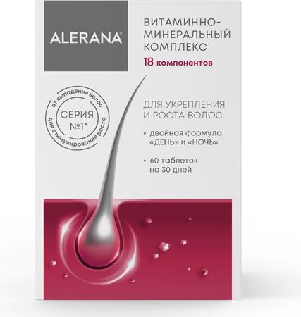 Фото Алерана, витаминно-минеральный комплекс, таблетки, 60 шт.