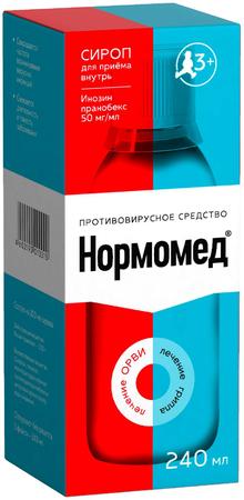 Фото Нормомед, сироп 50 мг/мл, 240 мл