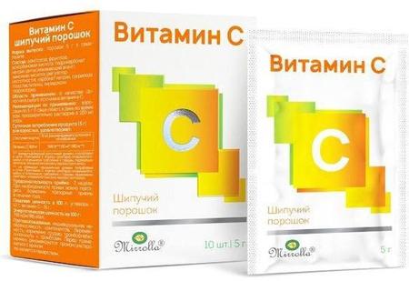 Фото Витамин Ц 900, порошок шипучий, саше 5 г, 10 шт.