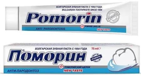 Фото Поморин Анти Пародонтоз, зубная паста, 75 мл