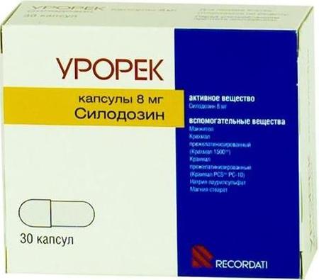 Фото Урорек, капсулы 8 мг, 30 шт.