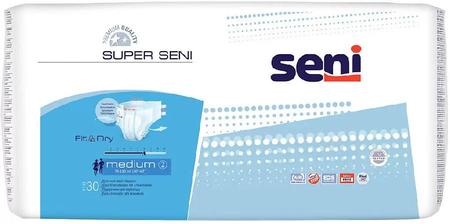 Фото Seni Super, подгузники для взрослых (M), 30 шт.
