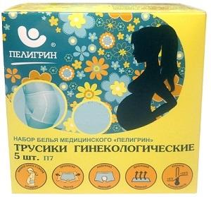 Фото Пелигрин, трусы послеродовые, размер 42-46, 5 шт.