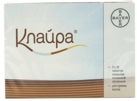 Фото Клайра, набор таблеток, 84 шт.