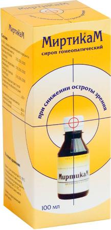Фото Миртикам, сироп, 100 мл Фото Миртикам, сироп, 100 мл