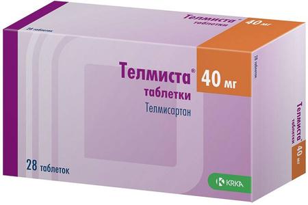 Фото Телмиста, таблетки 40 мг, 28 шт.