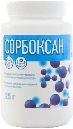 Фото Сорбоксан Энтеросорбент 3+, порошок, 25 г