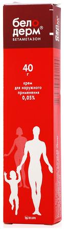 Фото Белодерм, крем 0.05%, 40 г