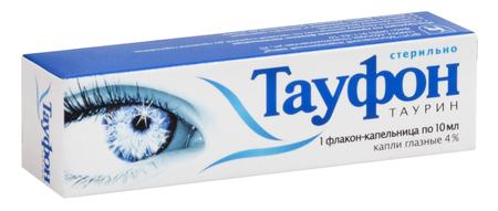 Фото Тауфон, капли глазные 4%, 10 мл