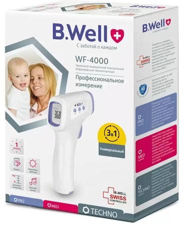 Фото Термометр инфракрасный B.Well WF-4000 бесконтактный (пистолет)