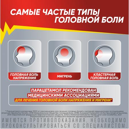 Фото Солпадеин Фаст обезболивающее средство при головной боли и мигрени, парацетамол+кофеин, 24 шт.