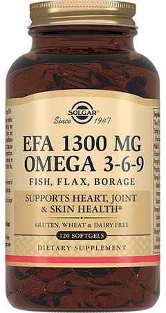 Фото Солгар комплекс жирных кислот (Омега 3-6-9), капсулы 1300 мг, 120 шт.