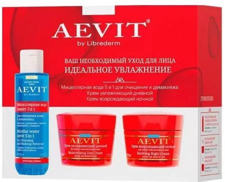 Фото Либридерм Aevit by Librederm, набор для ухода за лицом Идеальное увлажнение плюс