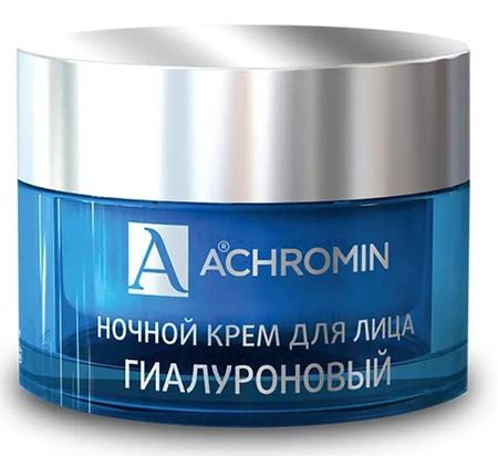 Фото Ахромин, крем для лица ночной гиалуроновый, 50 мл