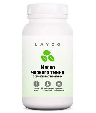 Фото Layco, масло черного тмина с селеном и астаксантином, капсулы, 60 шт.