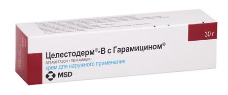 Фото Целестодерм В с гарамицином, крем 30 г