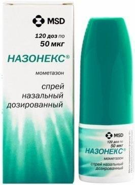 Фото Назонекс, спрей 50 мкг/доза (120 доз), 18 г Фото Назонекс, спрей 50 мкг/доза (120 доз), 18 г