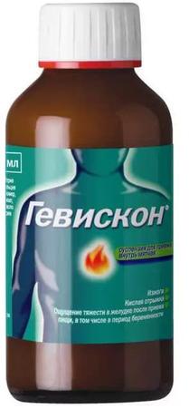 Фото Гевискон, суспензия (мята), 150 мл