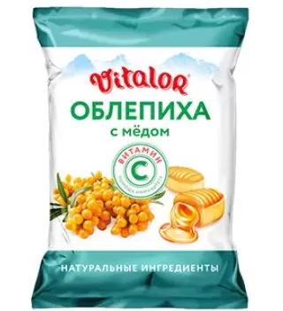 Фото Виталор, карамель (облепиха, мед и витамин С), 60 г