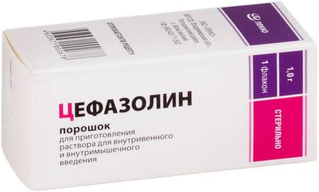 Фото Цефазолин, порошок, 1 г