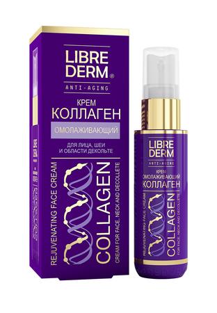 Фото Либридерм Коллаген, крем для лица, шеи и декольте омолаживающий, 50 мл
