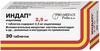 Фото Индап, таблетки 2.5 мг, 30 шт.