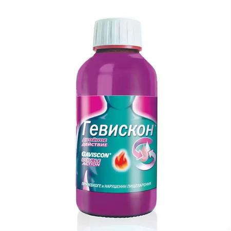 Фото Гевискон Двойное Действие, суспензия (мята), 150 мл