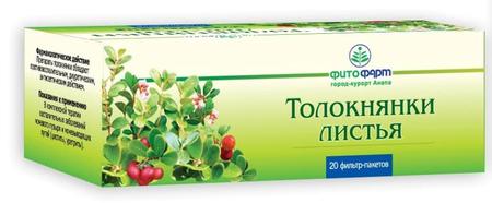 Фото Толокнянка листья, фильтр-пакеты 1.5 г, 20 шт.